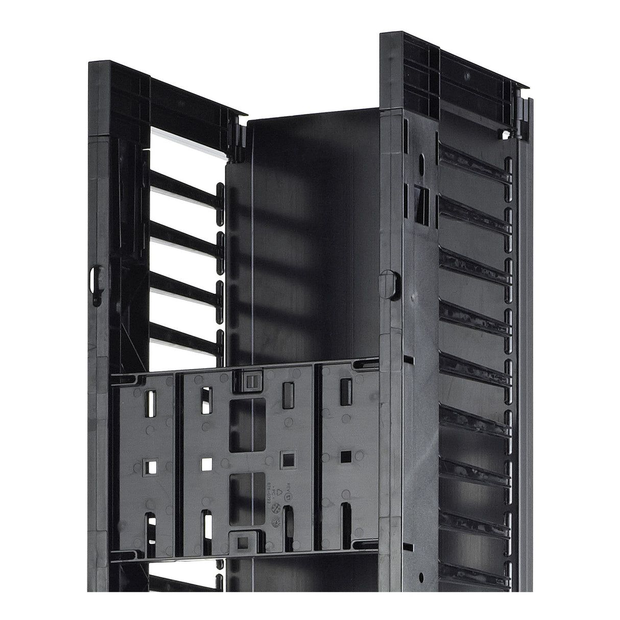 APC Valueline, Vertical Cable Manager for 2 & 4 Post Racks, 84"H X 12"W, Single-Sided with Door
