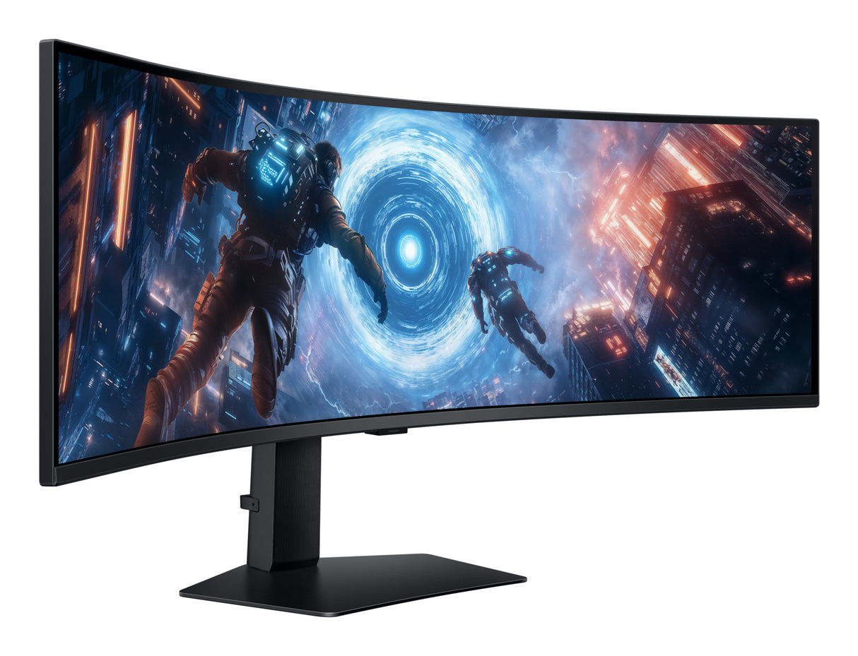 Samsung LS49FG910ENXZA computer monitor 124.5 cm (49") 5120 x 1440 pixels Dual QHD LCD Black