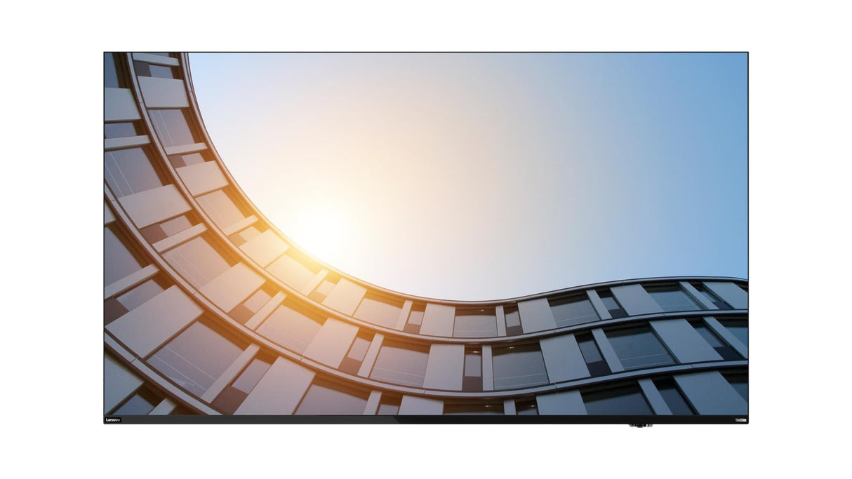 Lenovo ThinkVision E65 LFD computer monitor 163.8 cm (64.5") 3840 x 2160 pixels 4K Ultra HD Black