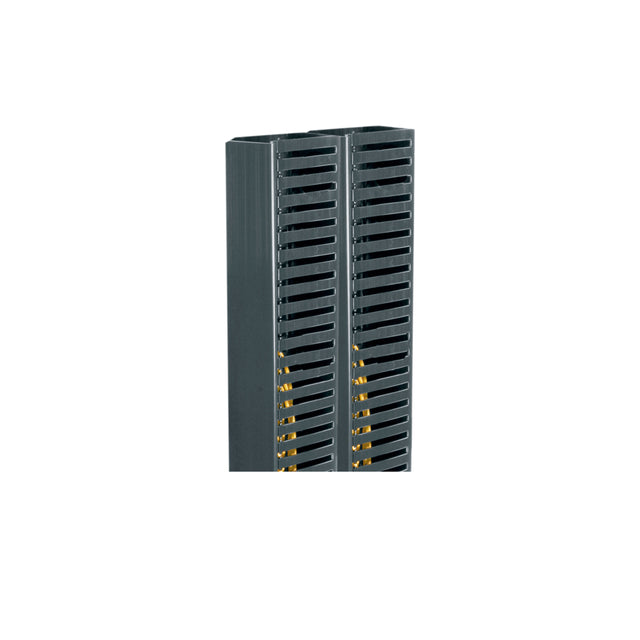 Middle Atlantic 38 RU Cable Duct, 3 Inches Wide x 6 Inches Deep , Dual duct