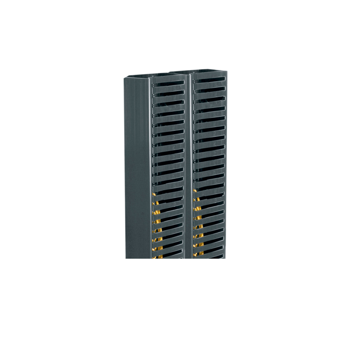Middle Atlantic 45 RU Cable Duct, 4 Inches Wide x 8 Inches Deep , Dual duct