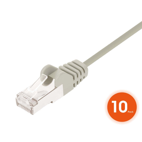 Intellinet 745390 networking cable Grey 1 m Cat8.1 U/FTP (STP)