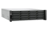 QNAP ES1686dc R2 NAS Rack (3U) Intel® Xeon® D D-2123IT 32 GB DDR4 0 TB QNAP QES Black, Grey