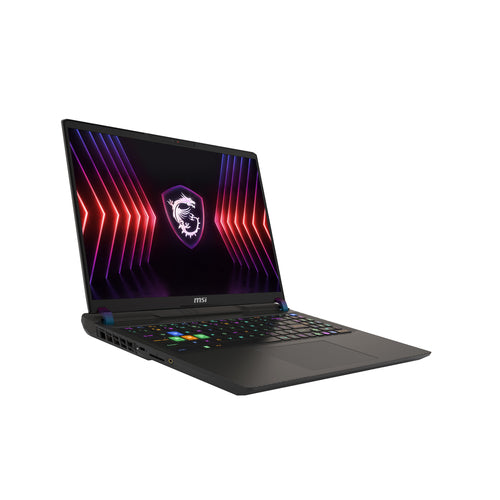 MSI Vector 16 HX A13VHG-603CA Intel® Core™ i9 i9-13980HX Laptop 40.6 cm (16") Full HD+ 32 GB DDR5-SDRAM 2 TB SSD NVIDIA GeForce RTX 4080 Wi-Fi 6E (802.11ax) Windows 11 Home Grey