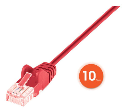 Intellinet 744812 networking cable Red 0.5 m Cat6 U/UTP (UTP)