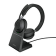 Jabra Evolve2 65 - Link390a UC Stereo Stand Black NA
