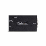 StarTech.com 1-Port Serial to Ethernet Adapter, IP Serial Device Server For Remote RS232 Devices, Wall/DIN Rail Mountable, Metal Housing, RJ45 LAN to DB9 Serial Converter, TAA