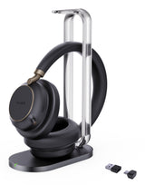 Yealink BH76 Plus with Charging Stand Teams Black USB-C/A Headset