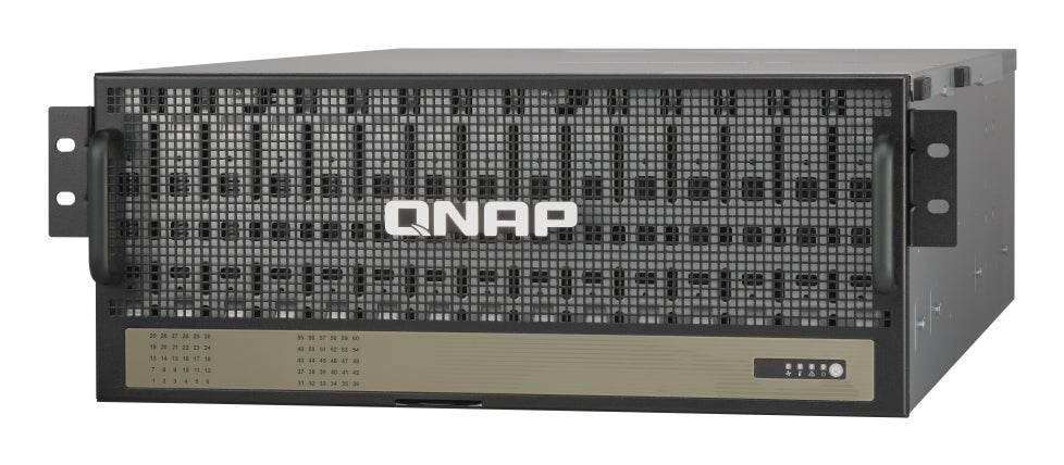 QNAP TL-R6020SEP-RP storage drive enclosure HDD enclosure Black, Grey 3.5"