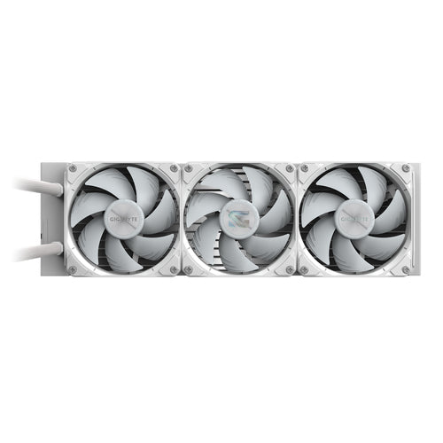 GIGABYTE GAMING 360 ICE Liquid CPU Cooler- 3x120mm ARGB Fans, slide-in interlocking mechanism, DAISY-CHAIN, Intel LGA 1851 and AMD AM5 Compatible
