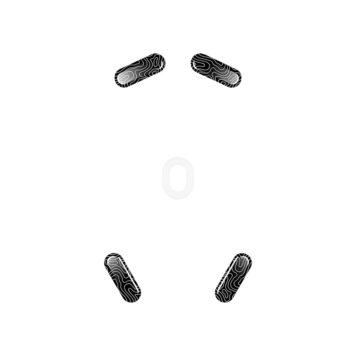 HyperX Glass Skates Mouse feet