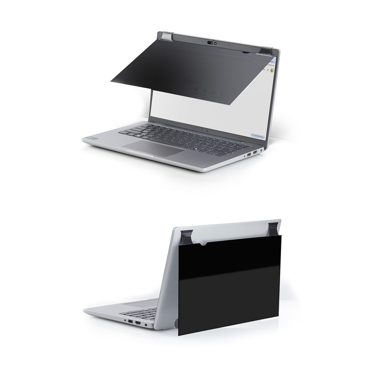 StarTech.com 13.3-inch 16:10 Bright Privacy Screen Filter with Touch, Flip-Over, 75% Light Transmittance, Anti-Glare Privacy Filter, +/- 30 Deg. View Angle