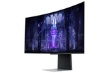 Samsung LS34BG850SNXZA computer monitor 86.4 cm (34") 3440 x 1440 pixels UltraWide Quad HD OLED Silver