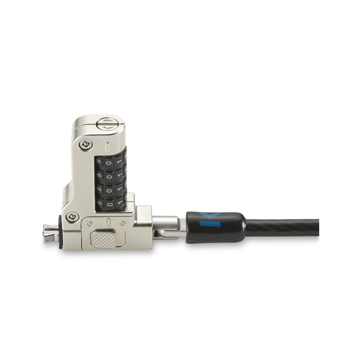 Kensington Slim N17 2.0 Combination Laptop Lock for Wedge-Shaped Slots