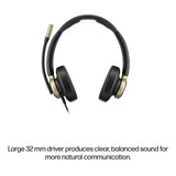 HP Poly Mission 825 Stereo USB Wired Headset