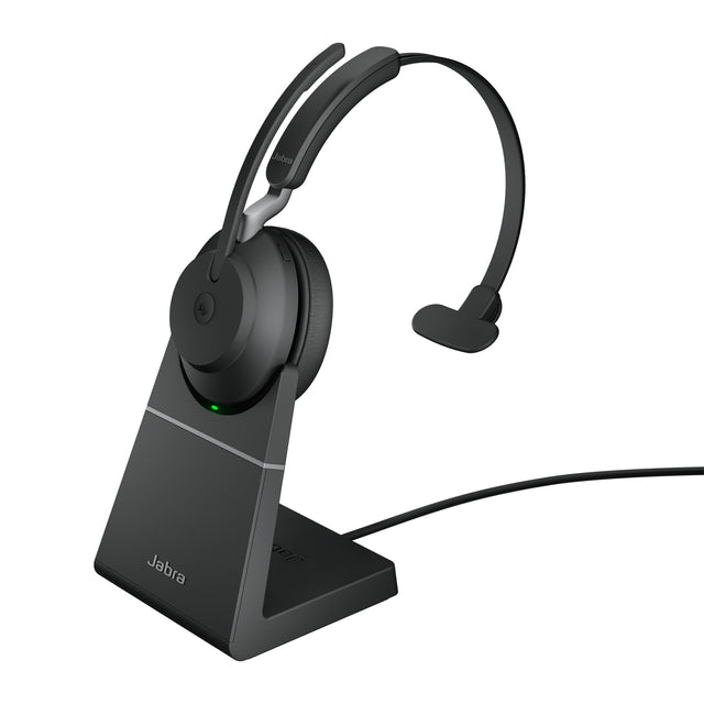 Jabra Evolve2 65 - Link390a MS Mono Stand Black NA