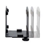 StarTech.com PC Wall Mount Bracket, Supports Desktop Computers Up To 40lb (18kg), Tool-Less Adjustments 1.9-7.8in (50-200mm), Heavy-Duty Wall Mount Shelf/Holder for PC Case/Tower - TAA