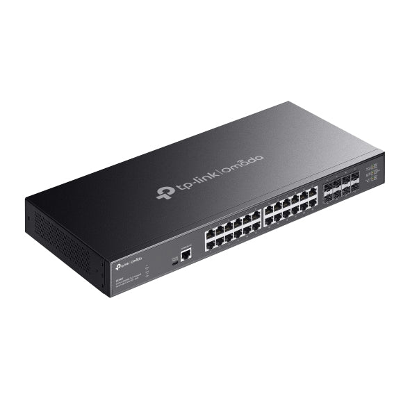 TP-Link Omada 24-Port 10GBASE-T L2+ Managed Switch with 8 10GE SFP+ Slots