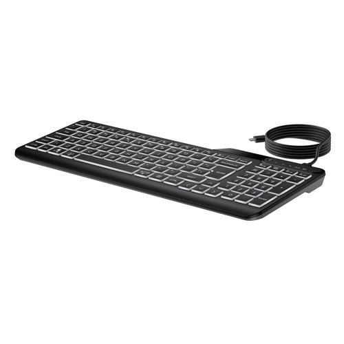 HP 400 Backlit Wired Keyboard