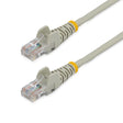 StarTech.com Cat5e Patch Cable with Snagless RJ45 Connectors - 7 ft, Gray