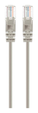 Intellinet 745772 networking cable Grey 0.15 m Cat6a U/UTP (UTP)