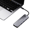 Verbatim CMH-08 USB Type-C 5000 Mbit/s Silver