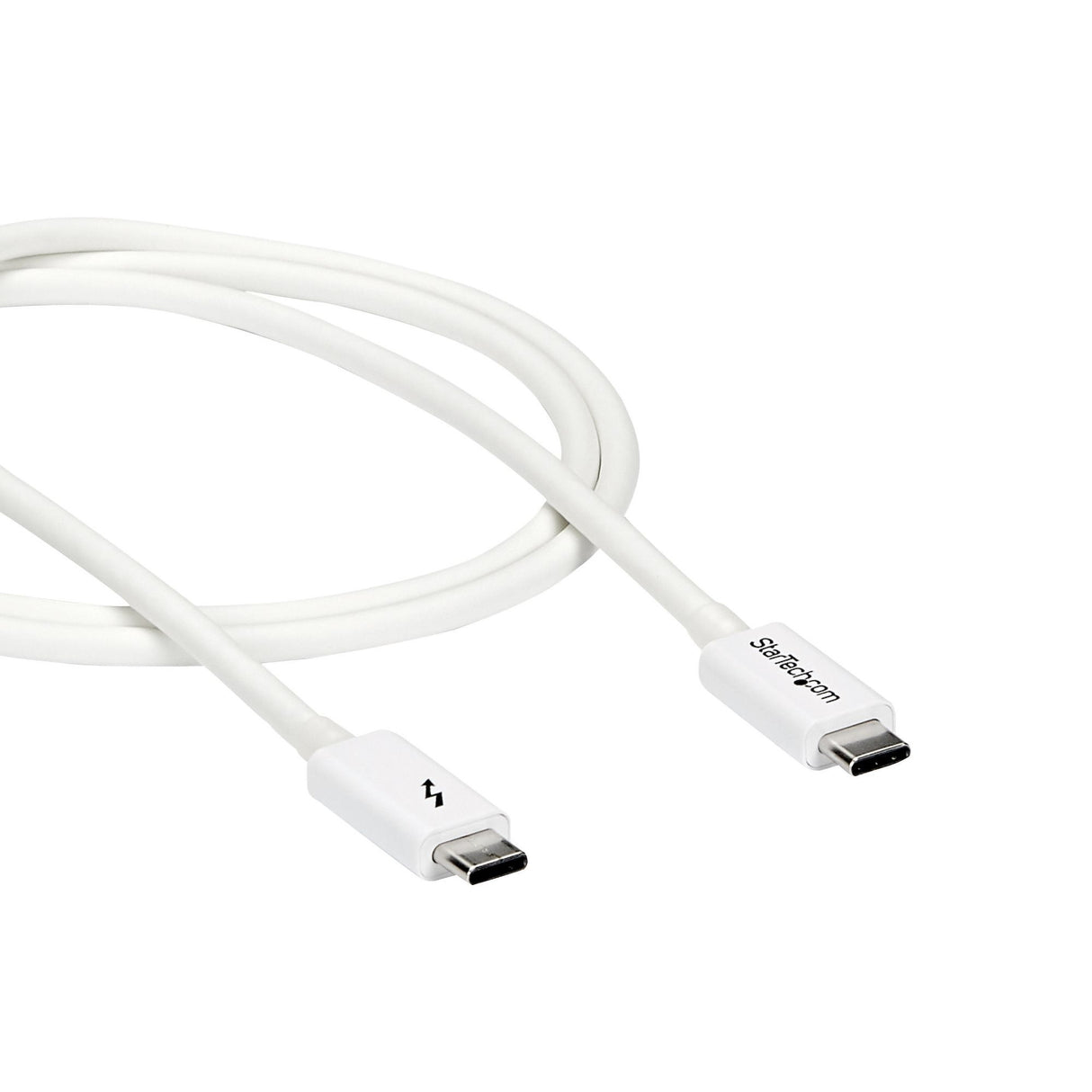 StarTech.com 3.3ft (1m) Thunderbolt 3 Cable, 20Gbps, 100W PD, 4K, Thunderbolt Certified, Compatible with Thunderbolt 4/USB 3.2/DisplayPort