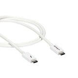 StarTech.com 3.3ft (1m) Thunderbolt 3 Cable, 20Gbps, 100W PD, 4K, Thunderbolt Certified, Compatible with Thunderbolt 4/USB 3.2/DisplayPort