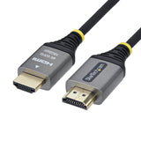 StarTech.com 10ft (3m) Premium Certified High Speed HDMI Cable, Ultra Flexible HDMI Cable, 4K 60Hz/1440p 144Hz w/HDR10/ARC, 18Gbps, High Flex Braided HDMI Cord