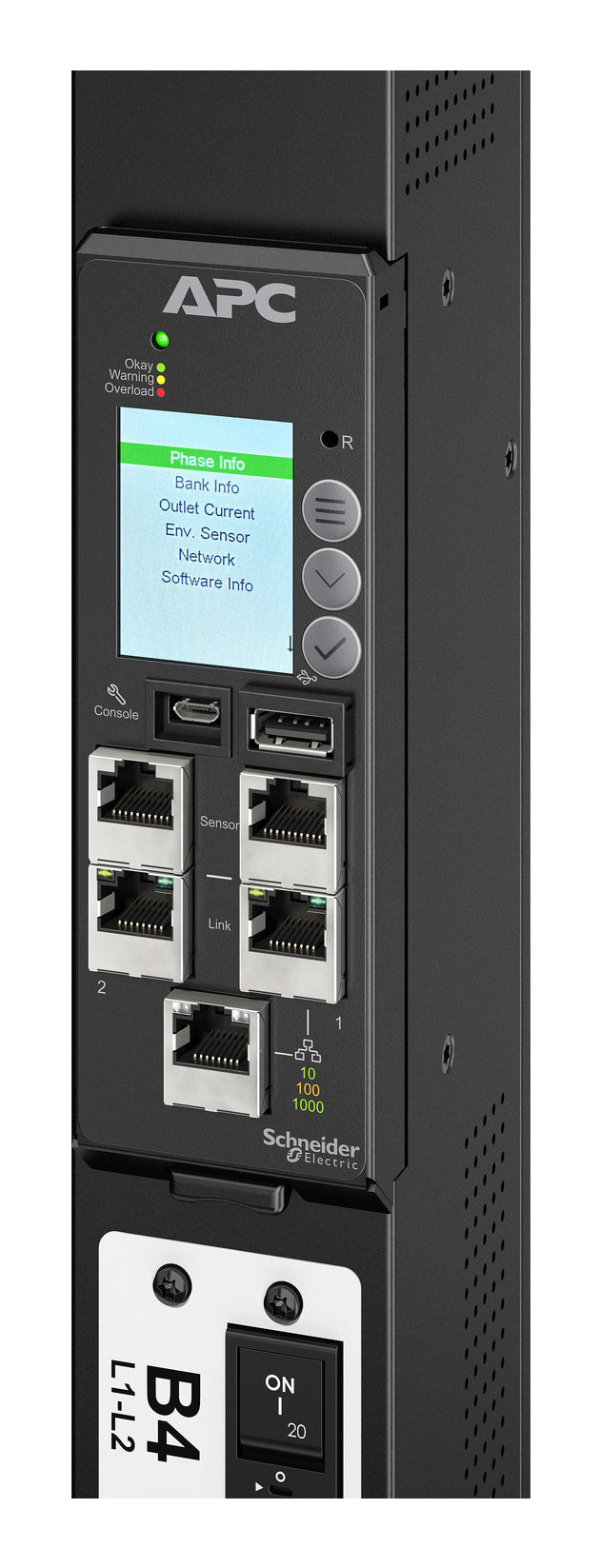 APC NetShelter power distribution unit (PDU) 40 AC outlet(s) 0U Black