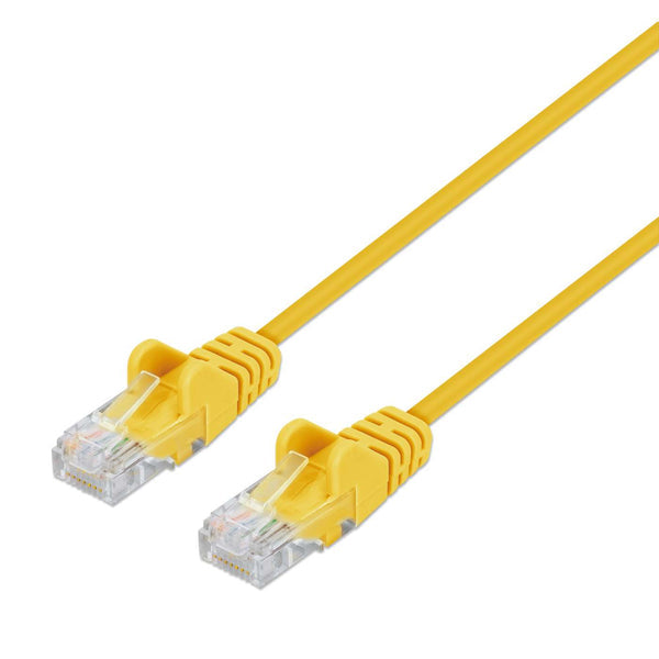 Intellinet 745727 networking cable Yellow 0.15 m Cat6 U/UTP (UTP)