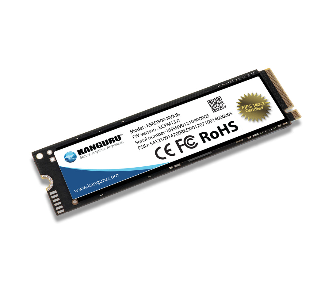 iStorage Kanguru Defender SED300 Hardware-Based Self-Encrypting Internal SSD 1 TB|FIPS 140-2 Certified | M.2 2280 Internal | PCI Express NVMe (PCI Express NVMe 4.0 x4) | TAA Compliant