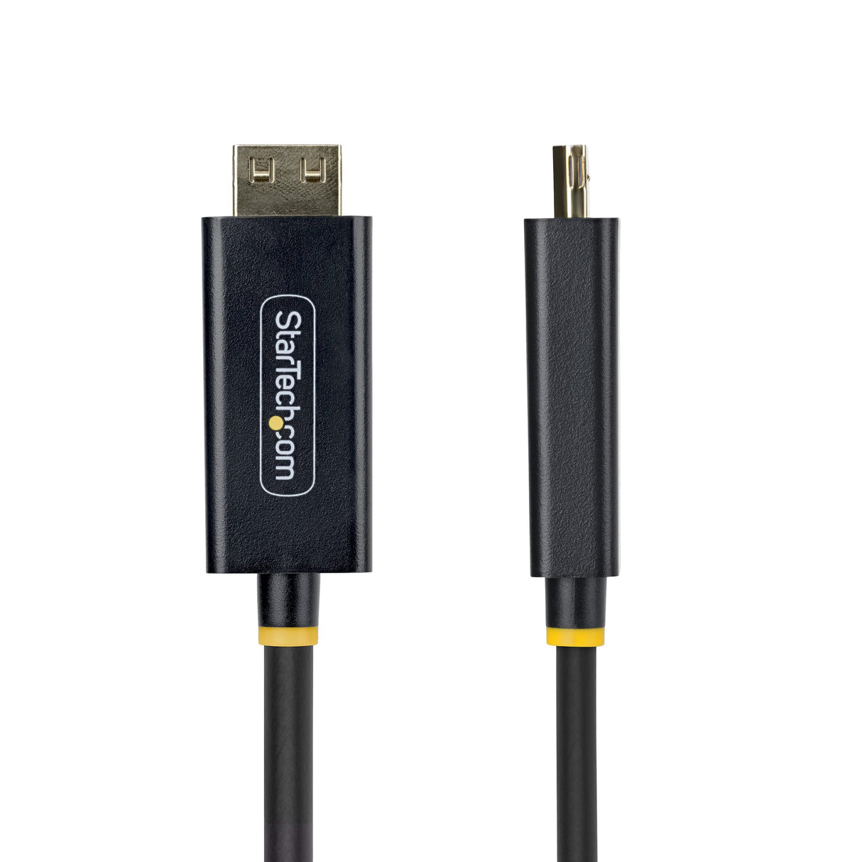 StarTech.com 15ft (4.5m) DisplayPort to HDMI Adapter Cable with Gripping Connectors, 4K 60Hz, HDR, Uni-Directional DP to HDMI Video Converter, DP Desktop to HDMI Monitor