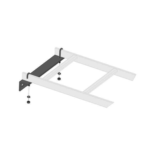 Middle Atlantic Ladder Wall Support Bracket, 12 Inches Wide