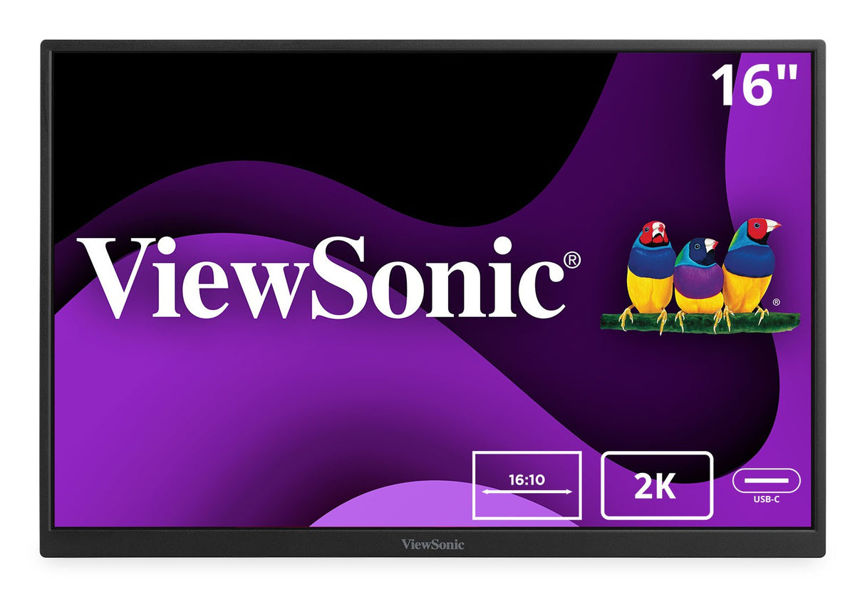 Viewsonic VG Series VG1656-2K computer monitor 40.6 cm (16") 2560 x 1600 pixels WQXGA LED Silver