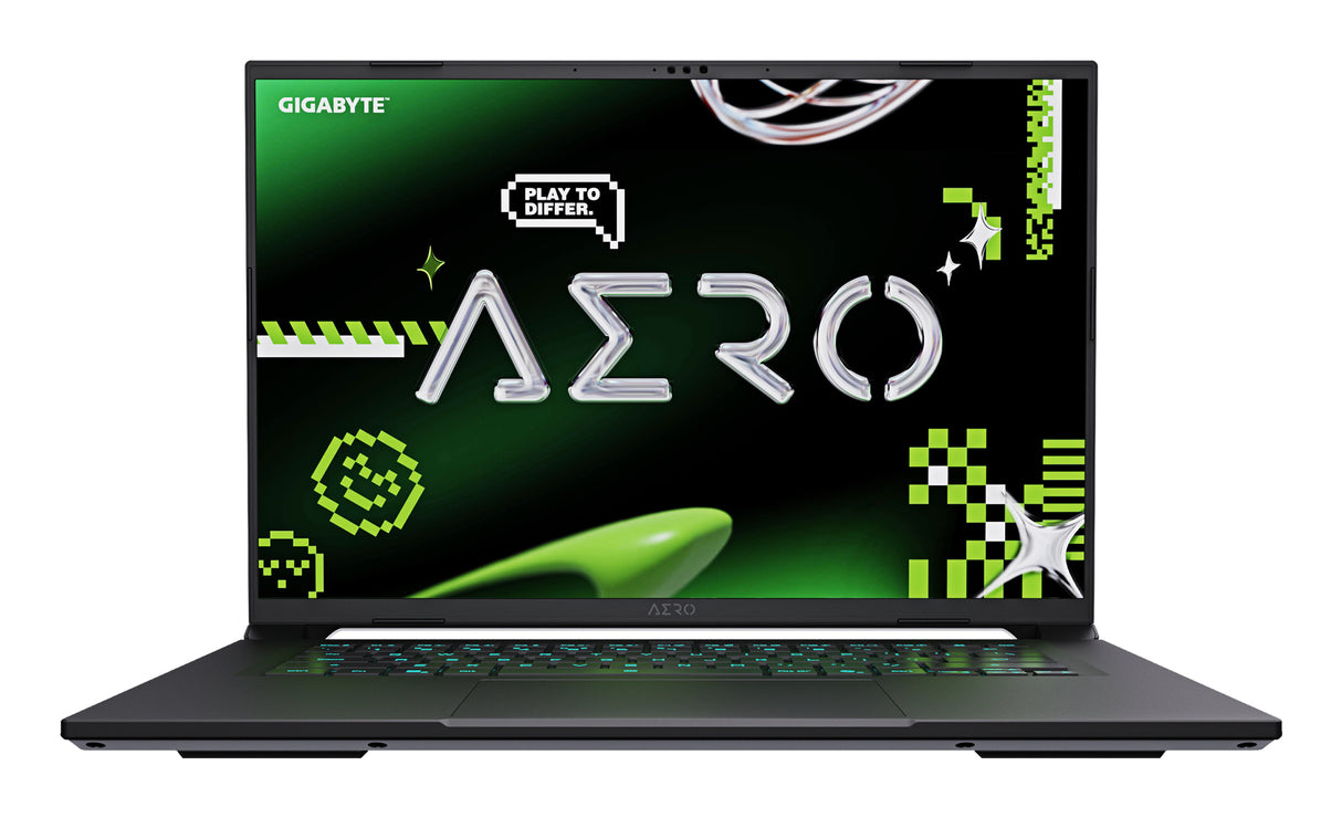 GIGABYTE AERO X16 1WH93USC64DH Copilot+ PC AMD Ryzen™ AI 7 350 Laptop 40.6 cm (16") WQXGA 32 GB DDR5-SDRAM 1 TB SSD NVIDIA GeForce RTX 5070 Wi-Fi 6E (802.11ax) Windows 11 Home Grey