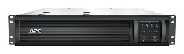 APC SMT750RM2UCNC uninterruptible power supply (UPS) Line-Interactive 0.75 kVA 0.4 W 6 AC outlet(s)