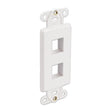 Wavenet Decora Insert, 2-Port, White
