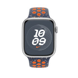 Apple 45mm Blue Flame Nike Sport Band - M/L
