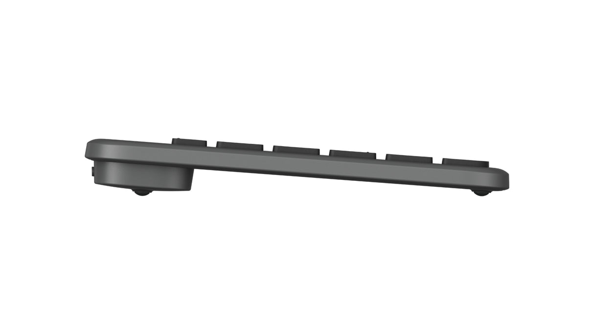 Logitech Signature Slim Solar+ K980 keyboard Universal RF Wireless + Bluetooth QWERTY US English Graphite
