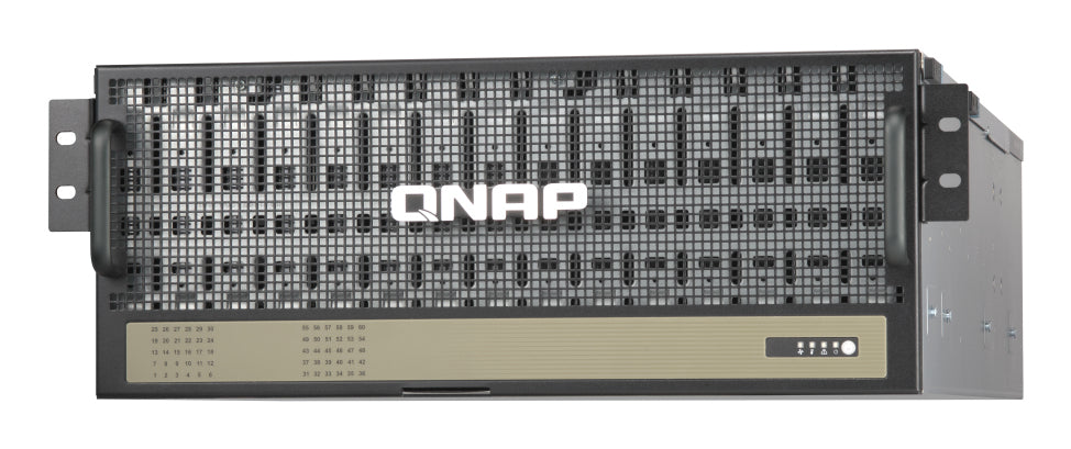 QNAP TL-R6020SEP-RP storage drive enclosure HDD enclosure Black, Grey 3.5"