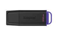 Kingston Technology DataTraveler 512GB Portable USB 3.2 Gen 1 Exodia Black/Purple