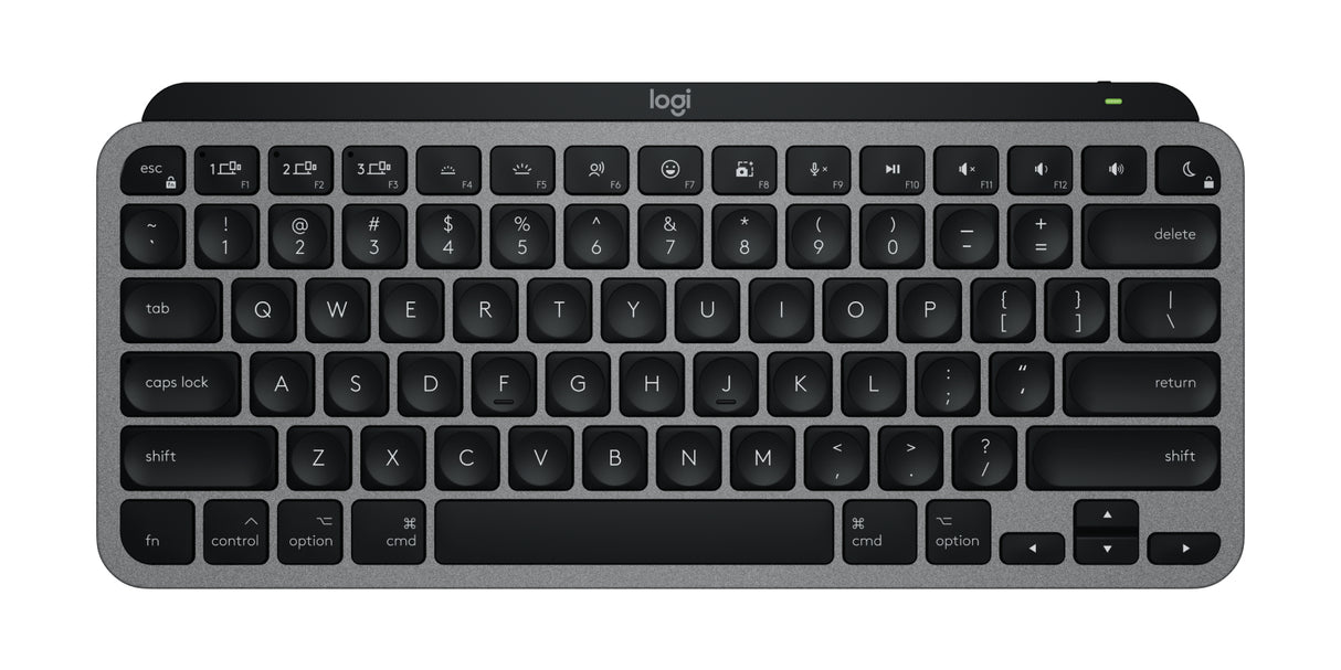 Logitech MX Keys Mini For Mac keyboard Home/Office Bluetooth QWERTY English Black, Grey
