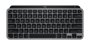 Logitech MX Keys Mini For Mac keyboard Home/Office Bluetooth QWERTY English Black, Grey
