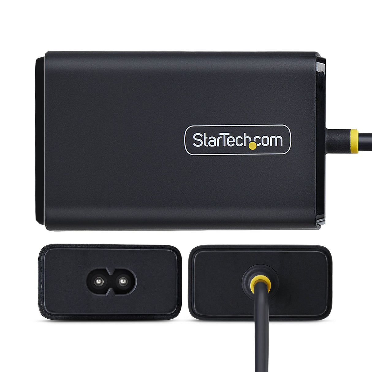 StarTech.com 65W USB-C Laptop Charger with 5ft (1.5m) Tethered USB-C Cable, Power Adapter Brick for Dell, XPS, HP ProBook, MacBook Pro, Microsoft Surface Pro