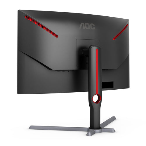 AOC G3 CQ27G3S computer monitor 68.6 cm (27") 2560 x 1440 pixels Quad HD LED Black, Red