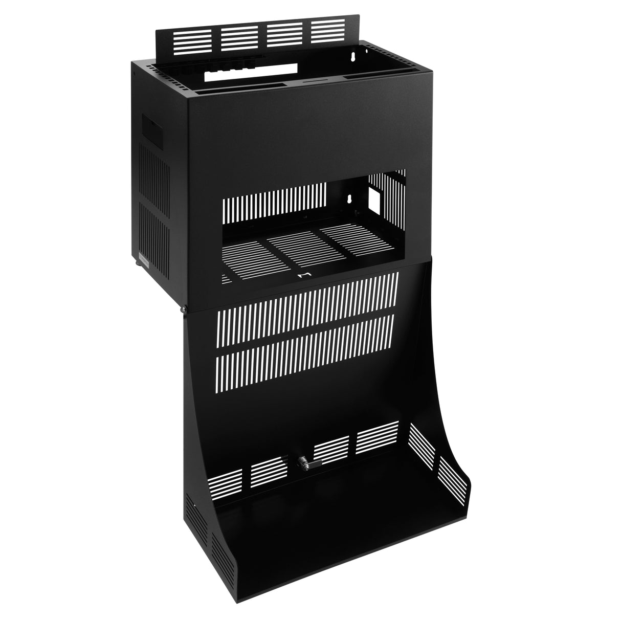 Rackmount.IT ER-E4-BLK rack cabinet 4U Wall mounted rack Black