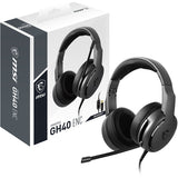 MSI IMMERSE GH40 ENC headphones/headset Wired Head-band Gaming Black