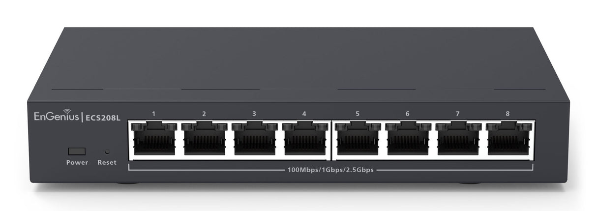 EnGenius Cloud Lite Managed Smart Switch 8-port 2.5GbE desktop
