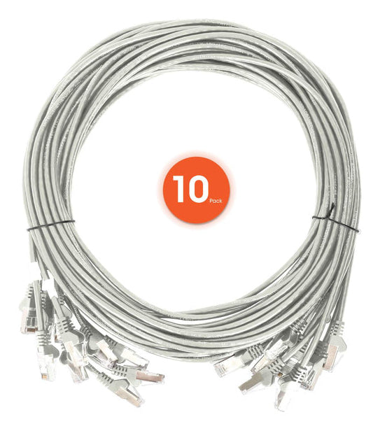 Intellinet 744683 networking cable Grey 1 m Cat6 U/UTP (UTP)